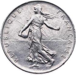 Fransa 1 Frank 1971 ÇÇT YMP6589