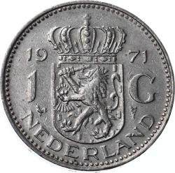 Hollanda 1 Gulden 1971 ÇÇT YMP7299