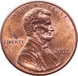 Amerika 1 Cent 2002 (D) ÇÇT YMP8083