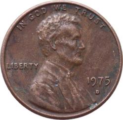 Amerika 1 Cent 1975 (D) ÇT YMP8221