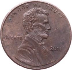 Amerika 1 Cent 2001 Temiz+ YMP8227