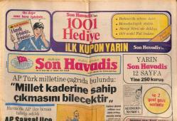 Son Havadis Gazetesi 17 Aralık 1978 - Aysel İpar Kesenin Ağzını İyice Açtı GZ90746