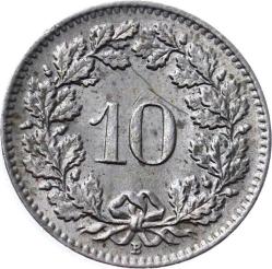 İsviçre 10 Rappen 1964 ÇÇT+ YMP8316