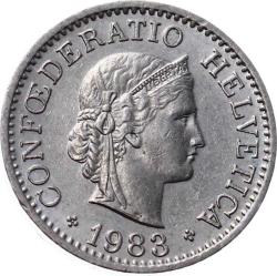 İsviçre 10 Rappen 1983 ÇÇT YMP8322