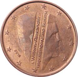 Hollanda 5 Euro Cent 2015 ÇÇT *Willem-Alexander* YMP8480