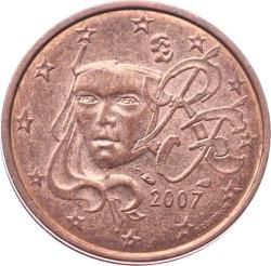 Fransa 2 Euro Cent 2007 ÇÇT YMP8516