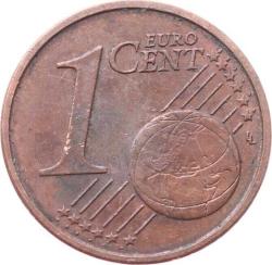 İtalya 1 Euro Cent 2015 Temiz *Castel del Monte* YMP8533