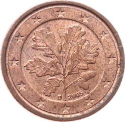 Almanya 1 Euro Cent 2005 (D-Munich) ÇÇT YMP8558