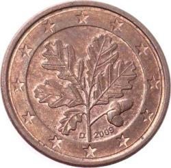 Almanya 1 Euro Cent 2009 (D-Munich) ÇÇT YMP8562