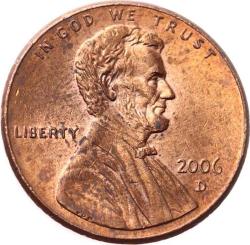 Amerika 1 Cent 2006 (D) ÇT YMP8934