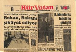 Hürvatan Gazetesi 8 Nisan 1962 - Amerikalı Piyanist Katchen , İstanbul Belediyesini Şiddetle Tenkid Etti GZ91060