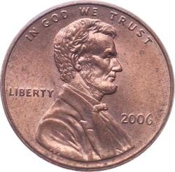 Amerika 1 Cent 2006 ÇA YMP9688