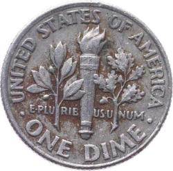 ABD 1 Dime 2000 (D) ÇÇT Roosevelt YMP9834