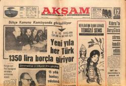 Akşam Gazetesi 17 Aralık 1966 - Kosigin Rus Bayrağının Sokaklara Asılmaması İstendi - Bu Yıl İstanbul Limanı İçin 2 Milyon Lira Harcanacak GZ92316