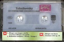 Tchaikovsky - Piano Concerto in B Minor 1812 Overture Kaset ( İkinci El ) KST24672