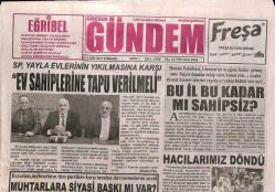 Giresun Gündem Gazetesi 14 Ekim 2015 - Piraziz ÇPL Yaşlı Hasta Bakımı Bölümü İlgi Odağı Oldu... GZ93798