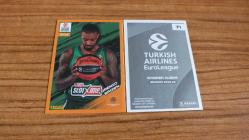 Panini EuroLeague Basketball 2024-2025 Lorenzo Brown Fresh Faces Sticker No:71