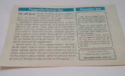 24 Temmuz 1997-Orijinal Takvim Yaprağı-Doğum Günü-Söz,Nişan,Nikâh,Düğün ve Önemli Günler Hediyesi-Hicret Takvimi-Ayet(Hadis)-(Hadis)-(Nahl 60)-Lozan Antlaşması(1923)-Hz.Lut(A.S.)-Muhammed İkbal (Rah.A.)