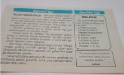 29 Temmuz 1997-Orijinal Takvim Yaprağı-Doğum Günü-Söz,Nişan,Nikâh,Düğün ve Önemli Günler Hediyesi-Hicret Takvimi-Ayet(Hadis)-(Nahl 111)-III.Selim'in Şehit Edilmesi(1808)-Alçak Gönüllülük-Soru Cevap-Darani