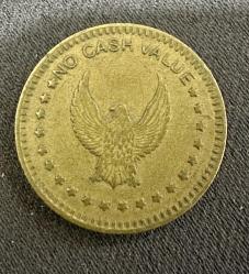 Eski No Cash Value nakit değeri yok Jeton ÇT