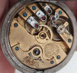 YÜZ DE YÜZ OSMANLI DÖNEMİ PADİŞAHA ÖZEL YAPTIRILAN ORİJİNAL AKTİF ANAHTAR KURMALI TUĞRA DAMGA VE İMZALI MUHTEŞEM GÜMÜŞ CEP SAATİ P1AA1D1 ÇOK NADİRDİR