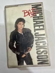 1987 Michael jackson Bad  kağıt baskı Uzelli kaset ses yok parça niyetine