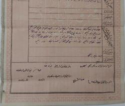 OSMANLI DÖNEMİ NADİR PUL ÜSTÜ NADİR MÜHÜRLÜ ORİJİNAL MÜLK TAPU SENEDİ 3TT1W ÇOK NADİRDİR