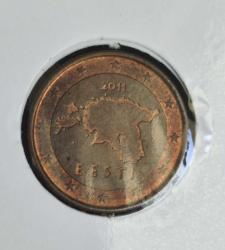 ESTONYA 1 EUROCENT 2011