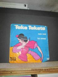 PACO PACO TAKA TAKATA / OLE ESPANA 45 DEVİR PLAK KABI