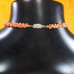 VINTAGE LOCORAL OTANTİK MERCAN KOLYE