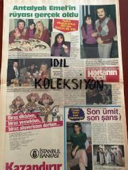 HAFTANIN SESİ GAZETESİ - DOĞUM GÜNÜ HEDİYESİ (TURKİSH - NEWSPAPER) - 18 MART 1983 - SAYI : 28 - TAM TAKIM 12 SAYFADIR -Müjde Ar-Tayyar Yıldız-İbrahim Tatlıses-Kemal Sunal-Ferdi Tayfur-Kadir İnanır-Hakan Balamir-Türkan Şoray-Hülya Koçyiğit-Orhan Gencebay-Sevim Emre-Emel Bıyıkoğlu-Tarık Aktuğ-Pembe Mutlu-Adnan Şenses-Hayal Davran-Cüneyt Arkın-Murat-Kaan-Betül-Kemal Balıkemir-Meliha Şoray-Nazan Şoray-Behice Aksoy-Melek Ayberk-Selçuk Ural-Ferdi Tayfur-Necla Nazır-Oya Aydoğan-Cemal Şahinkaya-Müzeyyen Senar-Momin Uslubas-Azmi Ofluoğlu-Göker Birdal-Nilay Tütüncü-Emel Çavuşoğlu-Rüknent Öğütman-Julio Iglesias-Bülent Ersoy-Gönül Yazar-Ajda Pekkan-Tommy Garett-Kadir İnanır-Funda Akartürk-Macit Akman-Gönül Alpay