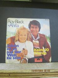 ROY BLACK + ANITA SCHÖN IST ES AUF DER WELT ZU SEIN / KEINE LO PFERDE 45 DEVİR PLAK KABI