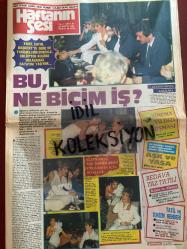HAFTANIN SESİ GAZETESİ - DOĞUM GÜNÜ HEDİYESİ (TURKİSH - NEWSPAPER) - 20 MAYIS 1983 - SAYI : 37 - TAM TAKIM 12 SAYFADIR -Emel Sayın-Sezen Aksu-Ferihan Yazıcı-Şevket Adlı-Gül Sarı-Rüçhan Adlı-Nazan Şoray-Türkan Şoray-Cengiz Özer-Tarık Aktuğ-Nilüfer-Onno Tunç-Yeşil Giresunlu-Mustafa Sapçı-Canan Ateş-Selin-Ayda-Aynur Aydan-Chris Keler-Hasan Fehmi Güneş-Bülent Ersoy-Füruzan-Gönül Yazar-Müzeyyen Senar-Levent Kırca-Oya Başar-Haldun Dormen-Nisa Serezli-Nejat Uygur-Ayşe Gençer-Nihal Gençer-İlham Gençer-Sibel Egemen-Gökhan-Neslihan-Mine Koldaş-Engin Evin-Coşkun Demir-Uğur Necati-Asuman Arsan-Nilgün Akça-Ertuğ Koruyan-Hülya Koçyiğit-Selim Soydan-Aylin Urgal-Yaşar-Zerrin Özer-Ajda Pekkan-Tülay-Christine Haydar-Yves Saint Haydar-İbrahim Tatlıses-Derya Tuna-Ahmet Maviatan-Göker Birdal-Saadet Gürses-Rahmi Pehlivanlı-Aşık Veysel-Füruzan-Gönül Yazar-Müzeyyen Senar-Levent Kırca-Oya Başar-Haldun Dormen-Nisa Serezli-Nejat Uygur-Ayşe Gençer-Nihal Gençer-İlham Gençer-Sibel Egemen-Gökhan-Neslihan-Nilüfer-Huy - İdil Koleksiyon