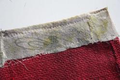 ANTİKA NADİR KOLEKSİYONLUK  ASKER BAYRAĞI ARKASI MÜHÜRLÜ