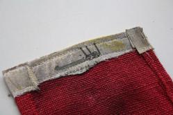 COK ESKİ  NADİR KOLEKSİYONLUK  ASKER BAYRAĞI ARKASI MÜHÜRLÜ