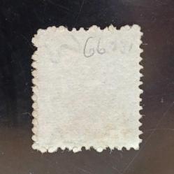 1876 İngiltere Sömürge Queensland, Chalon , Kraliçe Victoria, 3d lila,kat:120$