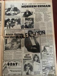 HAFTANIN SESİ GAZETESİ - DOĞUM GÜNÜ HEDİYESİ (TURKİSH - NEWSPAPER) - 11 ŞUBAT 1983 - SAYI : 23 - TAM TAKIM 12 SAYFADIR -Fenerbahçeli Cemil-Nükhet Duru-Gülsüm Turan-Elif Pektaş-Çiğdem-Ferdi Tayfur-Orhan Çetin-Esma Erdem-Atakan Ünüvar-Mehmet Horoz-Nilgün Onatkut-Mine Mutlu-Ajda Pekkan-Ahmet Mavitan-Tarık Aktuğ-Nurcan İsmailoğlu-Cavit Kılıç-Orhan Gencebay-Aysel Denizer-Deniz Akbulut-Cüneyt Arkın-Betül Işıl-Meral Orhonsay-Muazzez Abacı-Ali Özer-Hasan Heybetli-Eser Işık-Albert Davis-Hamdi Özer-Pakize Suda-Bülent Ersoy-Cumhur Türkoğlu-Enver Alım-Gönül Şenay-Zeki Alasya-Metin Akpınar-Hürrem Erman-Alain Delon-Anne Parillaud-Mireille Darc-Güngör Bayrak-Hakan Balamir-Müjde Ar-Kadir İnanır-Ekrem Bora-Sakıp Sabancı-Gazanfer Özcan-Selma Güneri-Umut-Nesra Tan-Kemal Yamak-Nevin Peçe-Ibrahim Tatlıses-Perihan Savaş-Rıza Silsilapodar-Defne Yalnız-Mete Sezer-Behye Aksoy-Kaya Mutlu-Hülya Yiğitalp-Akcan Koçoğlu