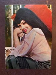 TÜRKAN ŞORAY KARTPOSTALI RENKLİ 1960LAR D7-1