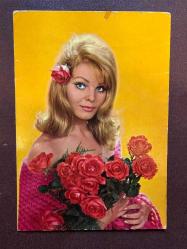 MARIA BROCKERHOFF KARTPOSTALI RENKLİ 1960LAR D7-1