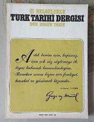 BELGELERLE TÜRK TARİHİ DERGİSİ Dün Bugün Yarın, 1969 - 1972, Sayı: 26, 27, 38, 40, 43, 46, 48, 58 [İLK SERİ, 7 ADET]