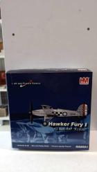 MODEL UÇAK - HM Hawker Fury I (1/48 Ölçek - Standı ve Pilot Figürü Var)