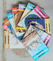 BELGELERLE TÜRK TARİHİ DERGİSİ Dün Bugün Yarın / Aylık Dergi, 1985 - 1987, Sayı: 1, 2, 3, 5, 6, 7, 9/10, 13, 23, 25, 26 [İKİNCİ SERİ, 11 ADET]