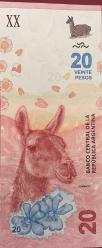 ARJANTİN 20 PESOS ÇİL  RESİMDEKİ ÜRÜN
