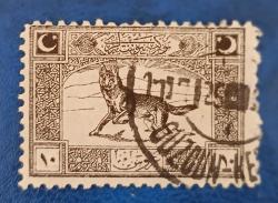 1922  Cenova Serisinden 10 kuruşluk valör _ Uzunköprüdamgalı