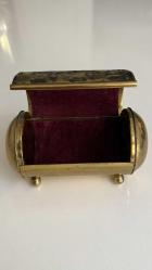 PİRİNÇ METERYAL MÜCEVHERİ KUTUSU