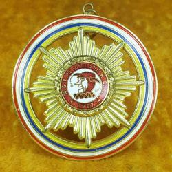 VINTAGE M.G.V. REICHELSHEIM C.A. 1967 ALTIN YALDIZ KAPLAMA , MİNELİ PALYAÇO GÖRSELLİ MADALYA