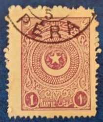 1923 Ayyıldız 1 kuruş_Pera damgalı valör