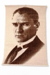Atatürk.Portresi Duvar Halısı Dokuma Koyunlu Marka (50x70 cm)