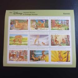 Grenada Grenadinleri (Grenada Grenadines) tarafından 1988 yılında basılmış olan, Walt Disney’in klasikleşmiş 