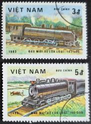 +++ VİETNAM TRENLER      1983   - DAMGALI